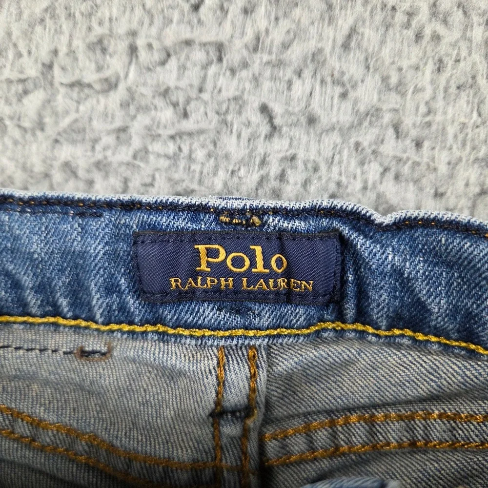 Polo Ralph Lauren Jeans‎ Boys 2T The Hampton Straight Leg Dark Wash Adjustable